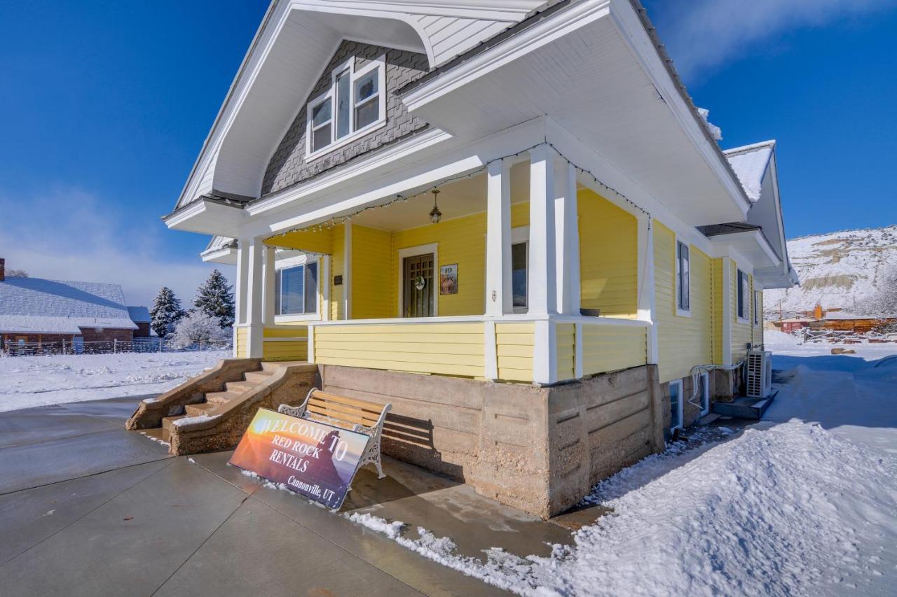 Beautiful Historic Home Near Bryce Canyon! Кэннонвилл Экстерьер фото